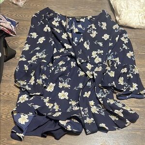 Floral Navy romper- just purchased from another seller.. too small for me